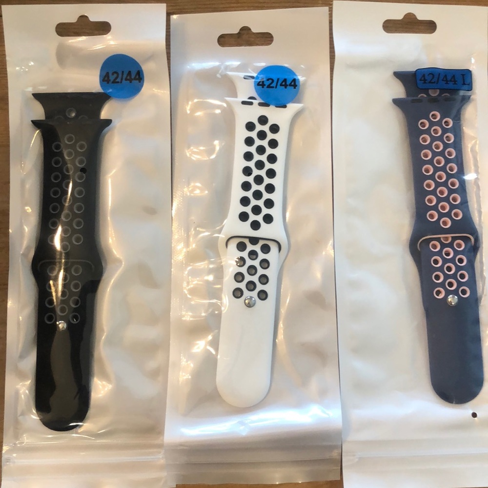 Apple Watch band 3 pack 42mm/44mm medium large